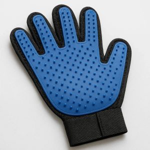 11 Silicone Pet Grooming Glove For Gentle Hair Removal And Massage During Petting For Dogs And Cats