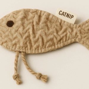 25 Crinkle Fabric Indoor Cat Toy With Catnip Filling For Mental Stimulation And Natural Hunting Play