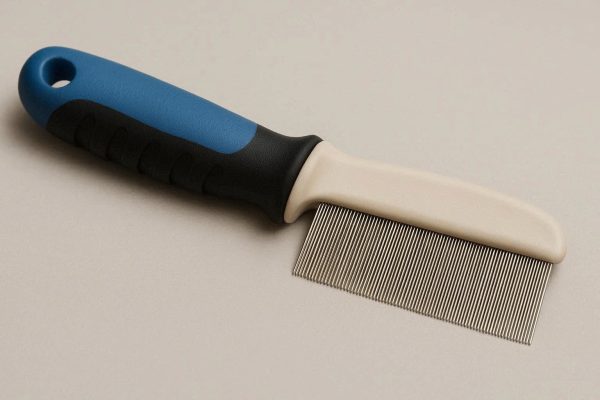 8 Fine Tooth Flea Comb For Dogs And Cats To Remove Pests And Debris From Face And Paws Safely