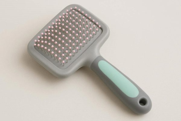 9 Grooming Slicker Brush For Small Puppies And Kittens With Extra Soft Protective Tips For Comfort